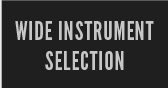 Wide Instrument Selection