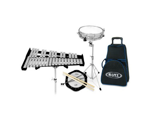 Rent a Mapex Drum & Bell Kit with Roller Bag