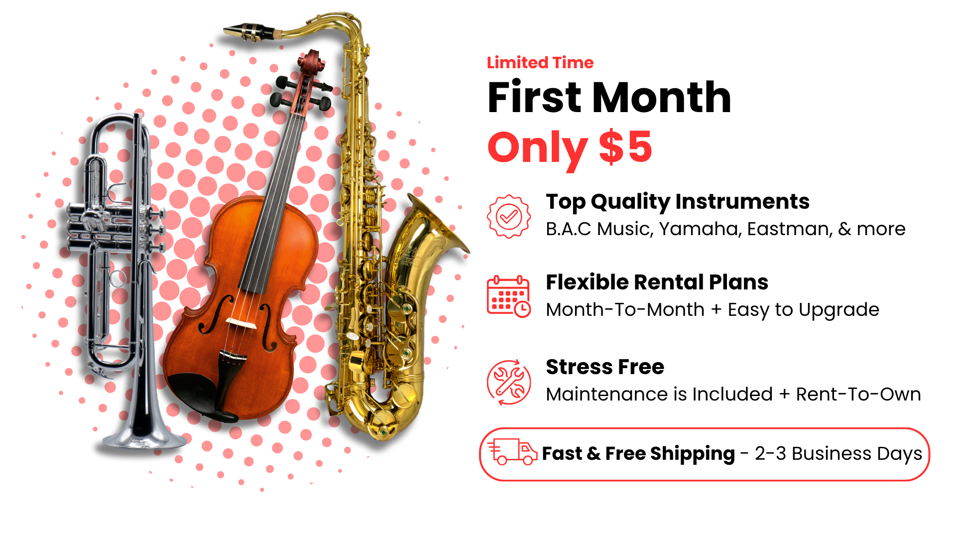 MUSIC RENTALS SIMPLIFIED